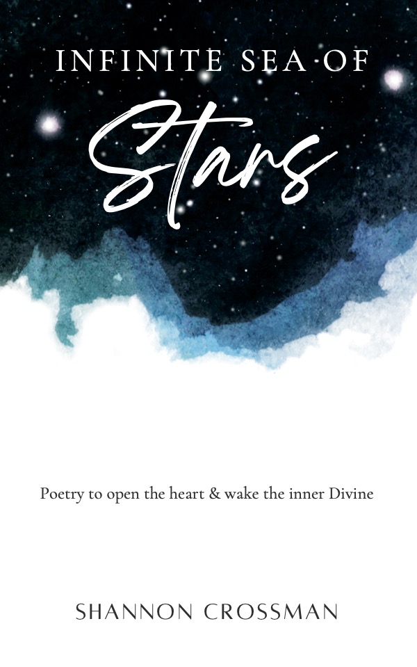 Book cover: Infinite Sea of Stars, poetry debut collection